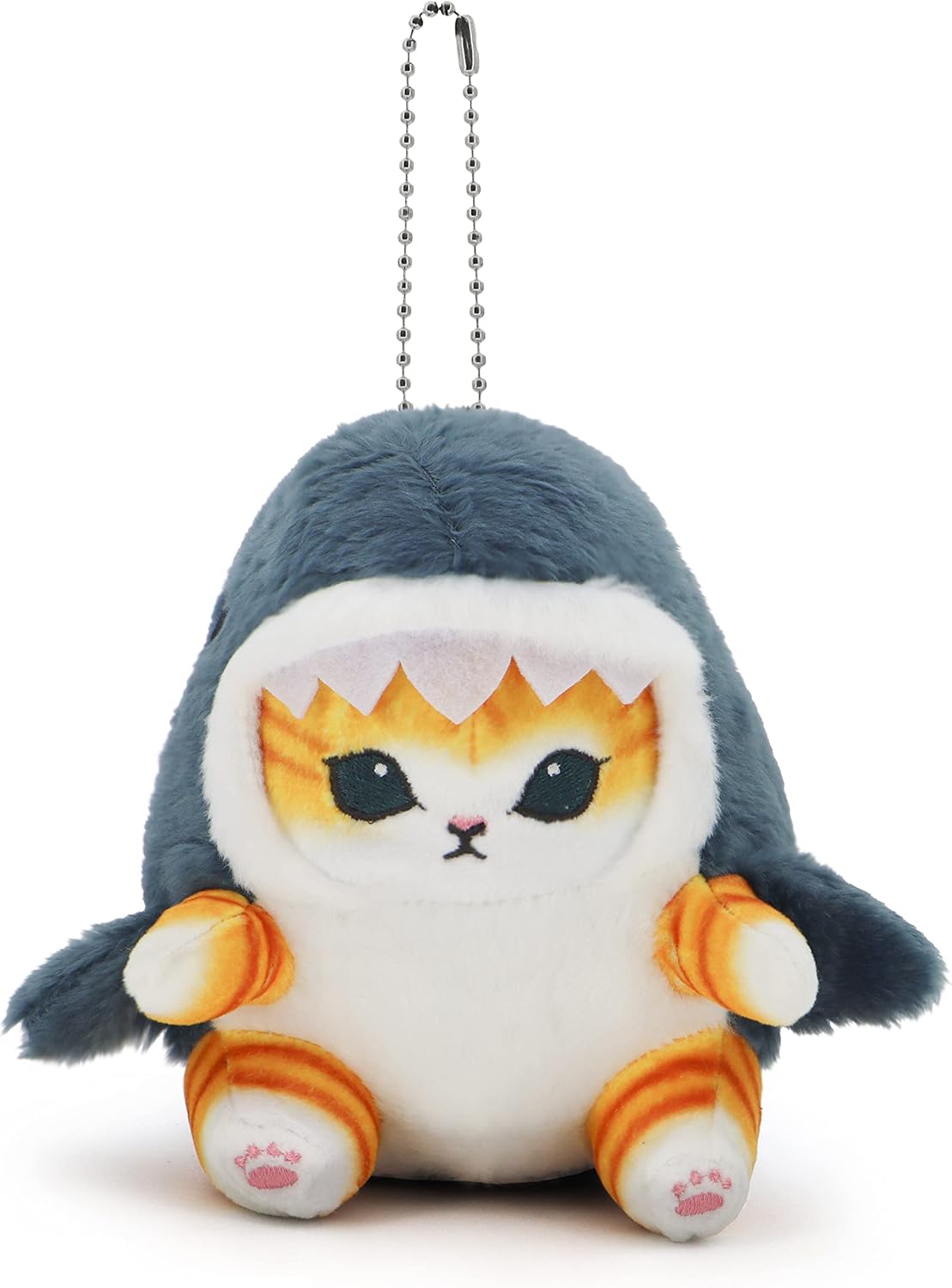 Kawaii Shark Cat Plush Toy Stuffed Animal Doll, Soft Pillow for Boys & Girls (Shark cat, 13cm/5.1in)
