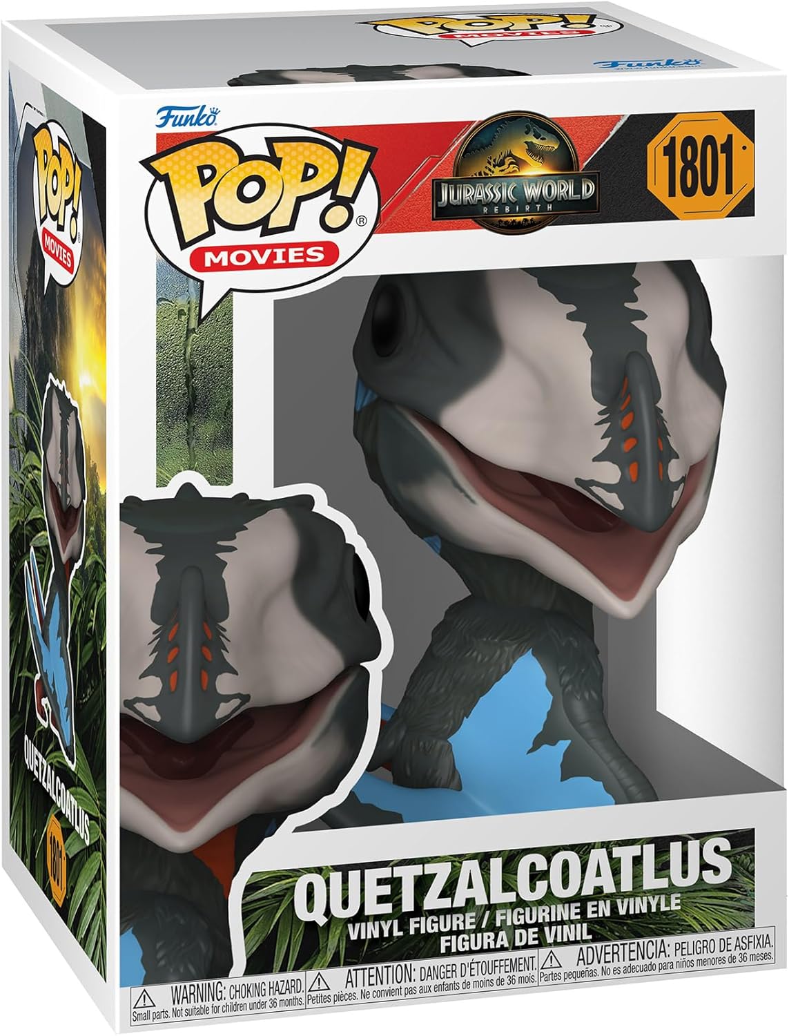 Funko Pop! Movies: Jurassic World: Rebirth - Quetzalcoatlus - Collectable Vinyl Figure - Gift Idea - Official Merchandise - Toys for Kids & Adults - Movies Fans - Model Figure for Collectors