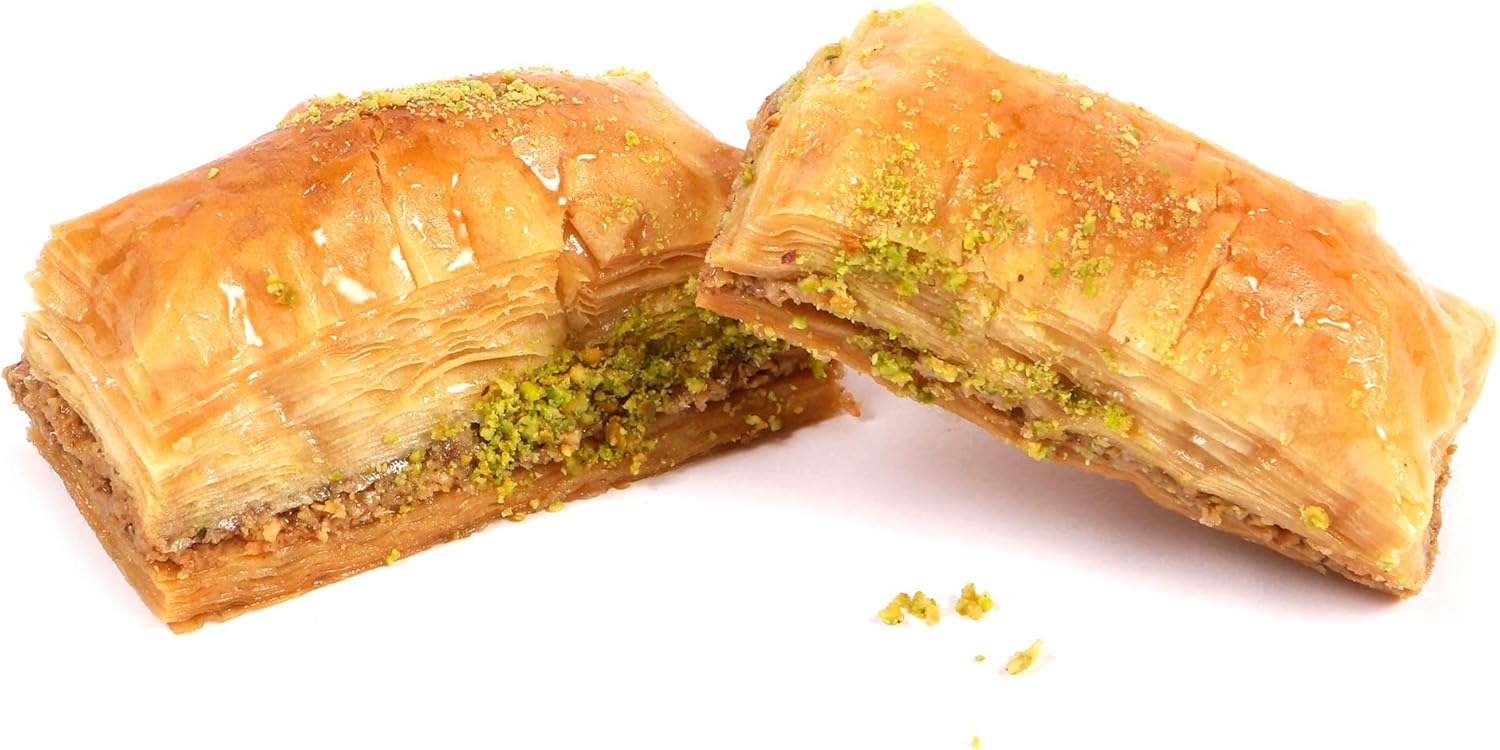 Dorri - Baklava Walnut 250g | Handmade Walnut Baklava, Traditional Middle Eastern Pastry (Available from 250g to 2kg)