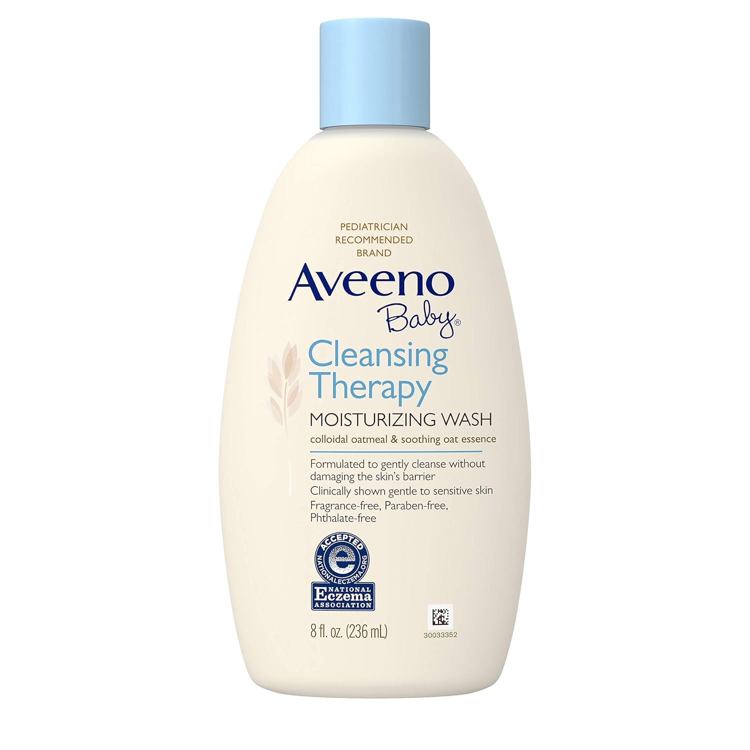 Aveeno Baby Cleansing Therapy Moisturizing Wash, Natural Colloidal Oatmeal, 8 fl. oz
