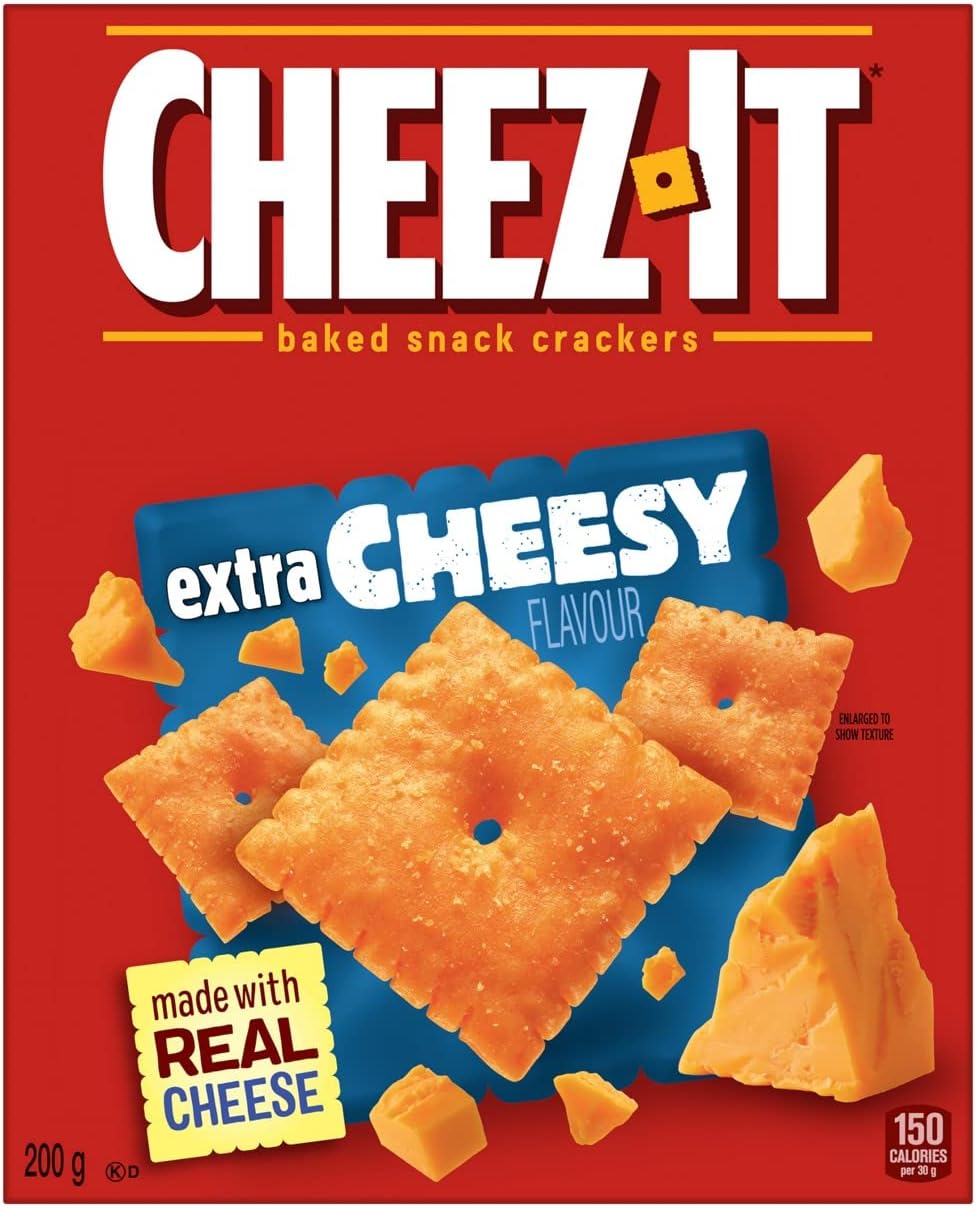 Cheez It Crackers Extra Cheesy Crackers 200g