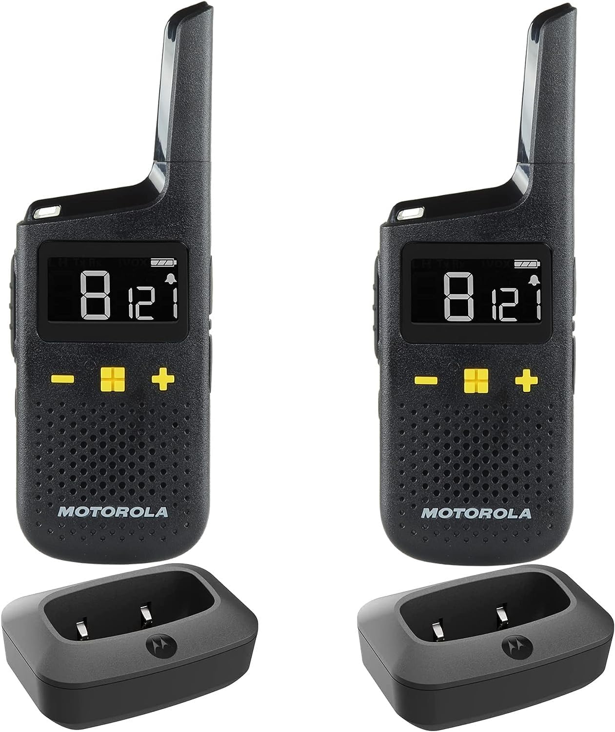 Motorola XT185 PMR446 Licence Free Two Way Walkie Talkie Business Radio – Black (Pack of 2)