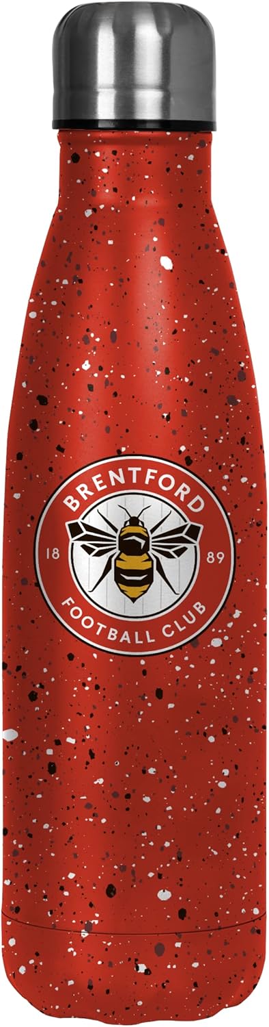FOCO Offically Licenced Paint Splatter Cool 500 mL Bottle Brentford F.C.