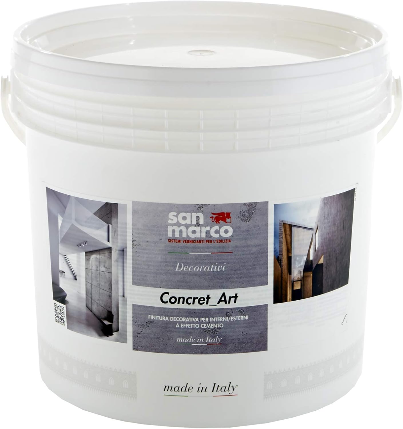 San Marco Concrete Art Acrylic Plaster (1kg (1 Quart), C124)
