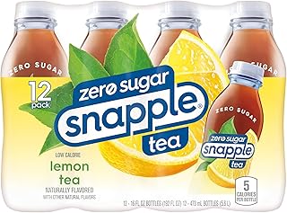 Snapple, Lemon Tea, 16 Fl Oz, 12 Pack