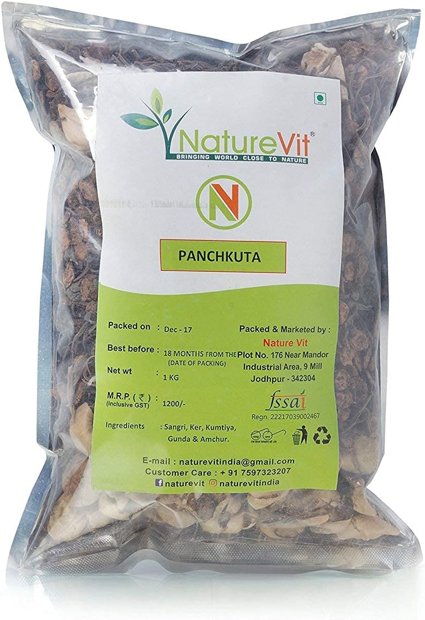 Nature VIT Panchkuta, 900 g (Ker, Sangri, Kumatiya, Gundha, Amchur)