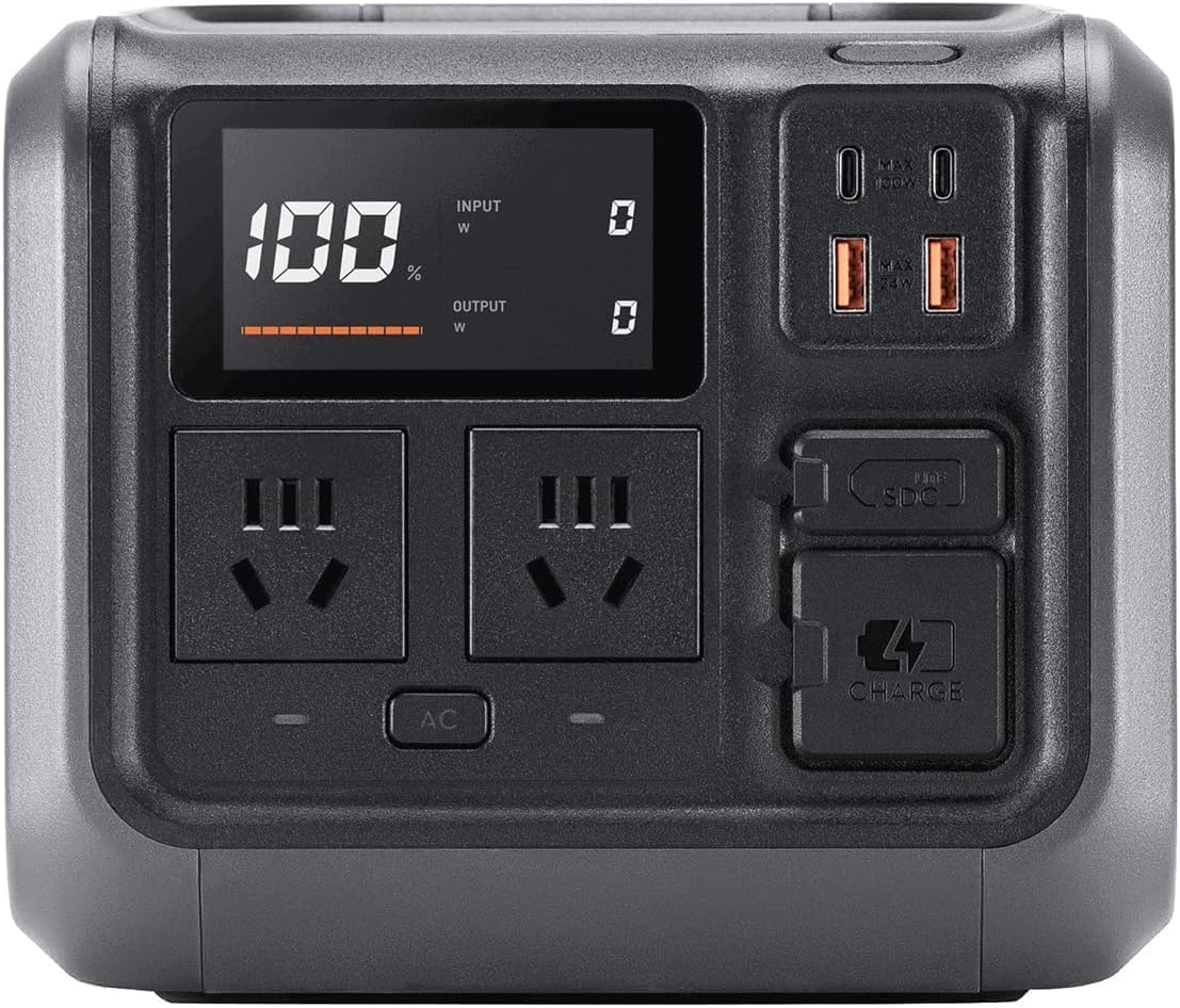 Original Power 500 Fast Power 1000 Watt Maximum Output Power,Support Multi-Accessory Expansion, Solar Charging for DJI Drones