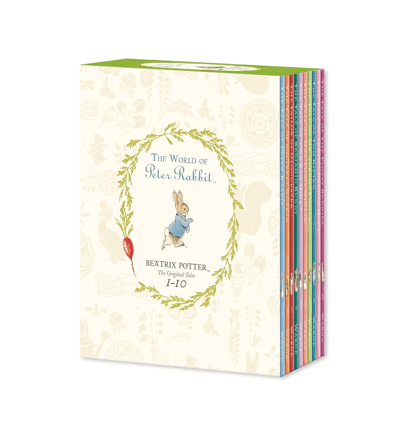 Peter Rabbit 10-book Library (Coloured Jackets)