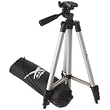 50 Inch Aluminum Camera Tripod for Canon, Nikon, Sony, Samsung, Olympus, Panasonic & Pentax + eCost Microfiber