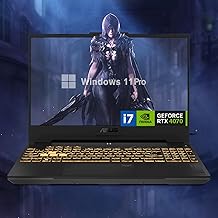 ASUS TUF 15.6 i7 RTX 4070 Premium Gaming Laptop, 15.6" FHD 1920 * 1080 144Hz, Intel i7-13620H (Beats Intel i9-12900), NVIDIA GeForce RTX 4070, 32GB DDR5, 2TB SSD, RGB Backlit Keyboard, Windows 11 Pro