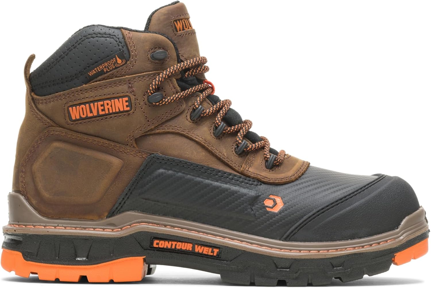 Wolverine Overpass 6" Mid Composite Toe Waterproof Work Boot