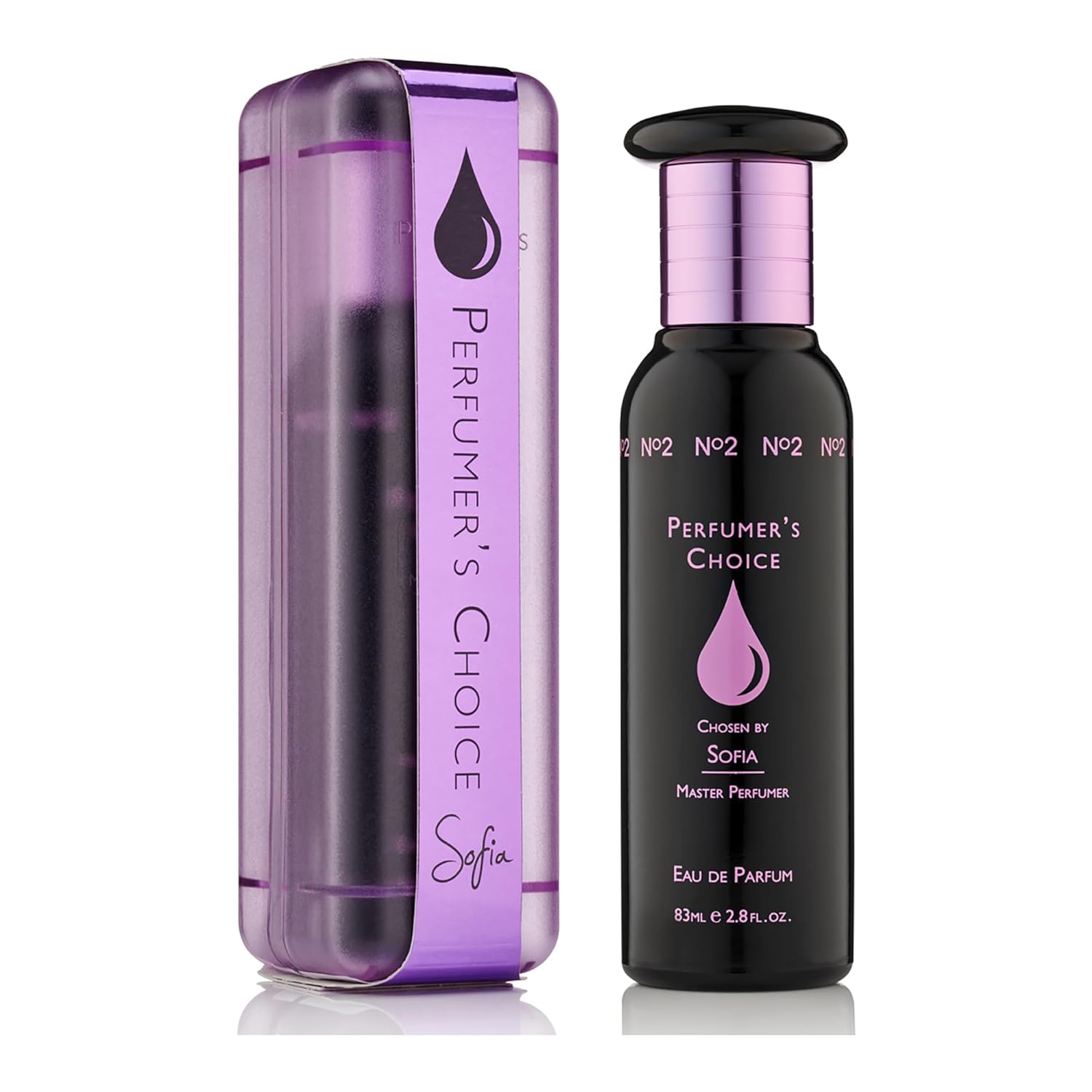 Milton-Lloyd Parfumer's Choice No 2 Sofia - Chypre Fruity Scent - Long Lasting Parfume for Women - Eau de Parfum for Women - Womens Parfume - 2.8 oz