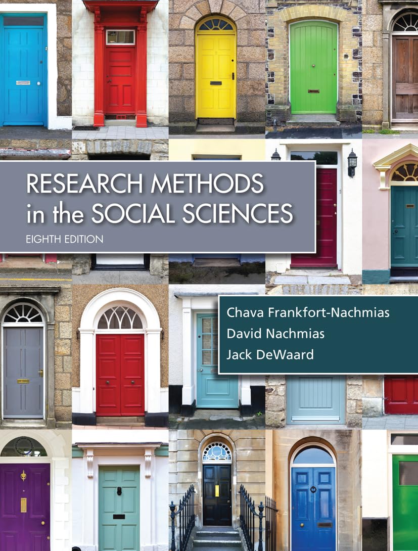 Research Methods in the Social Sciences