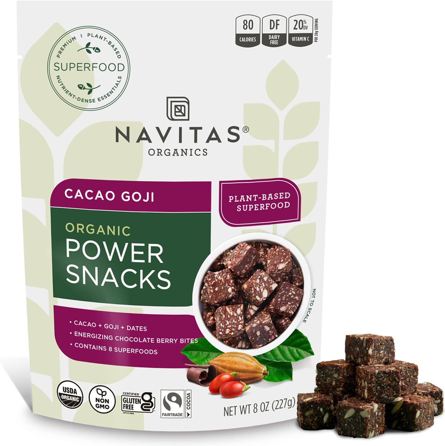 Navitas Cacao Goji Powersnacks 227 g