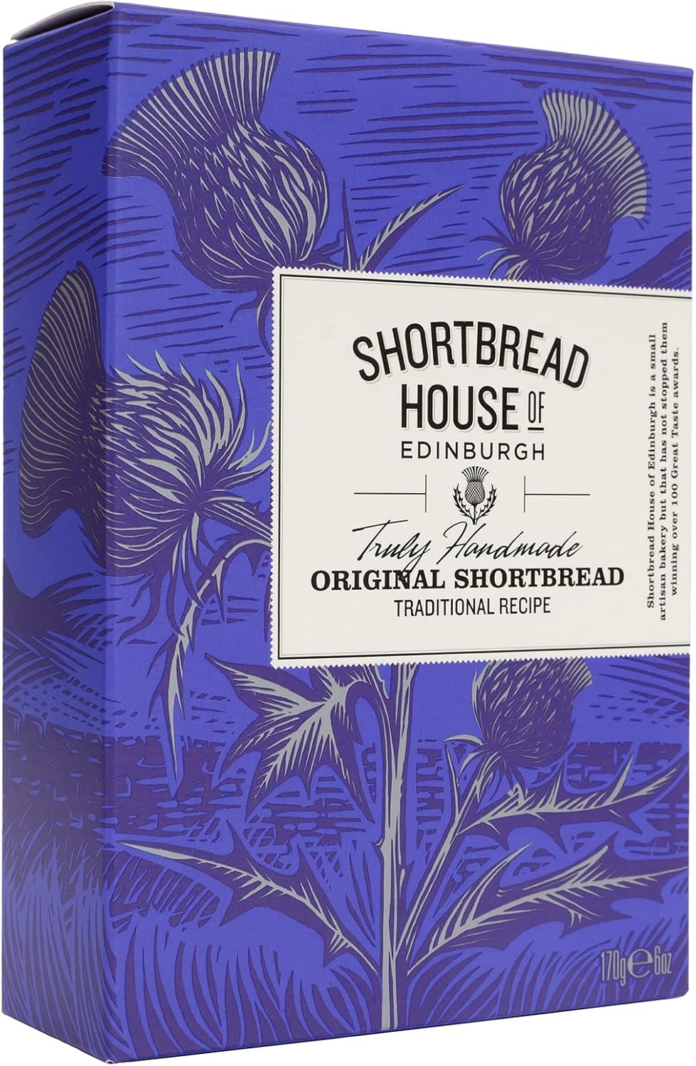 Shortbread House of Edinburgh | Truly Handmade Shortbread Fingers | 170g box (Pack of 1)