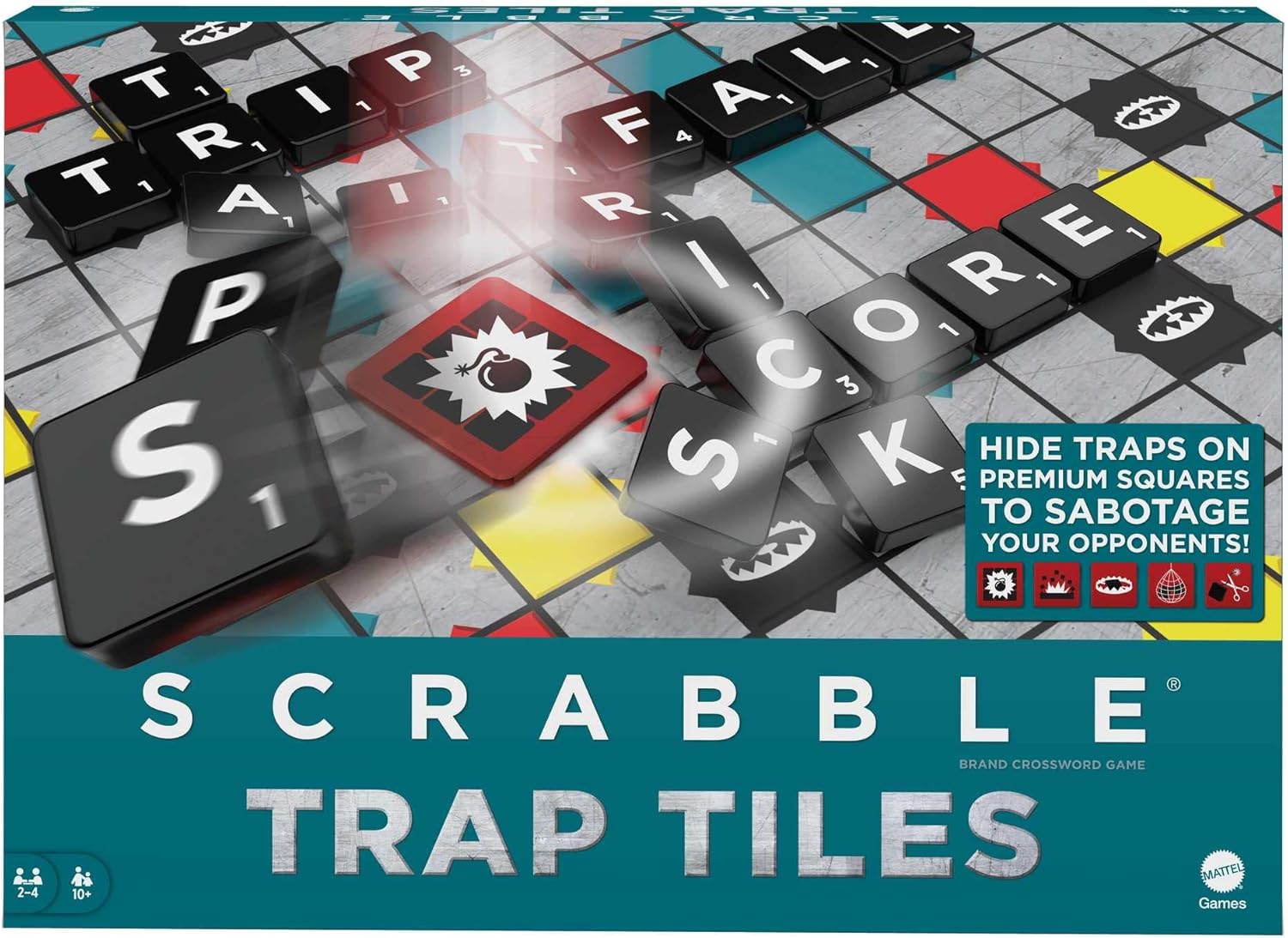 mattel, inc. Scrabble Trap Tiles (QE)