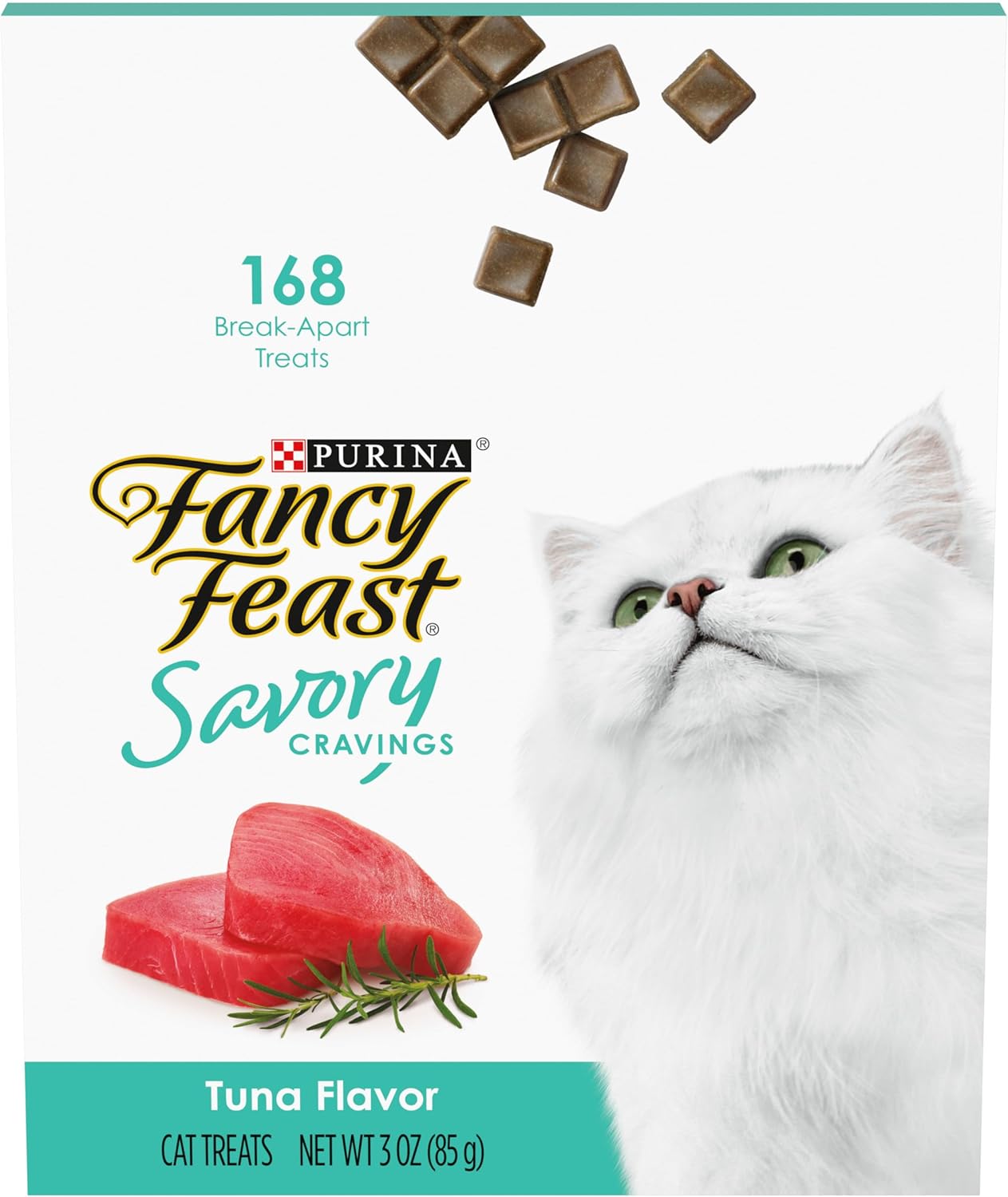 Purina Fancy Feast Limited Ingredient Cat Treats, Savory Cravings Tuna Flavor - 3 oz. Box