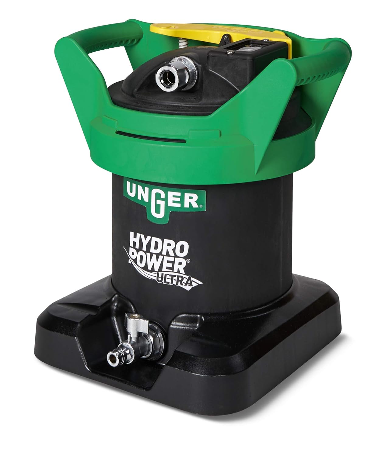 Unger Commercial HydroPower Ultra DI Tank - Pure Water for Professional Window Cleaners - Includes Deionization Resin, Small - UHP01