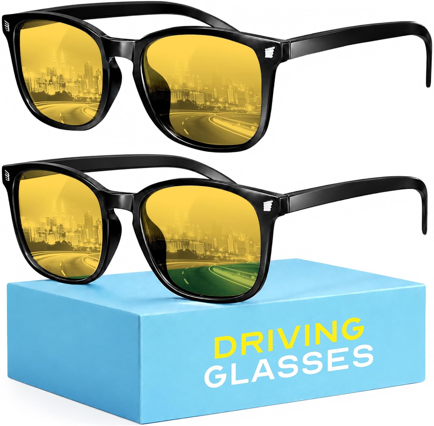 livho High Tech Blue Light Blocking Night Driving Glasses