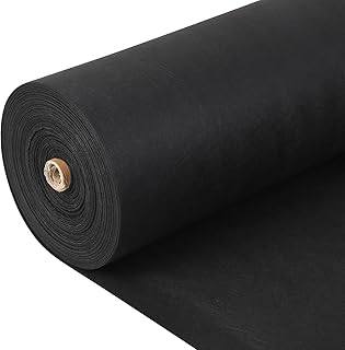 Geotextile Landscape, 3ft x 300ft & 6oz Geotextile Fabric, PP Drainage 350N Tensile Strength & 440N Load Capacity, for Driveway & Road Stabilizationr, Erosion Control, French Drains