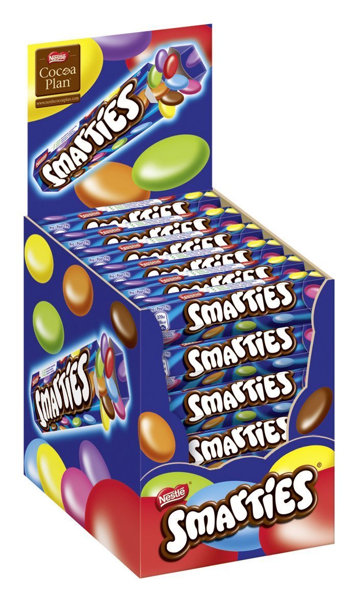 Smarties Hexagon 36 x 38g, 1.34 ounce (pack of 36) (12243602)