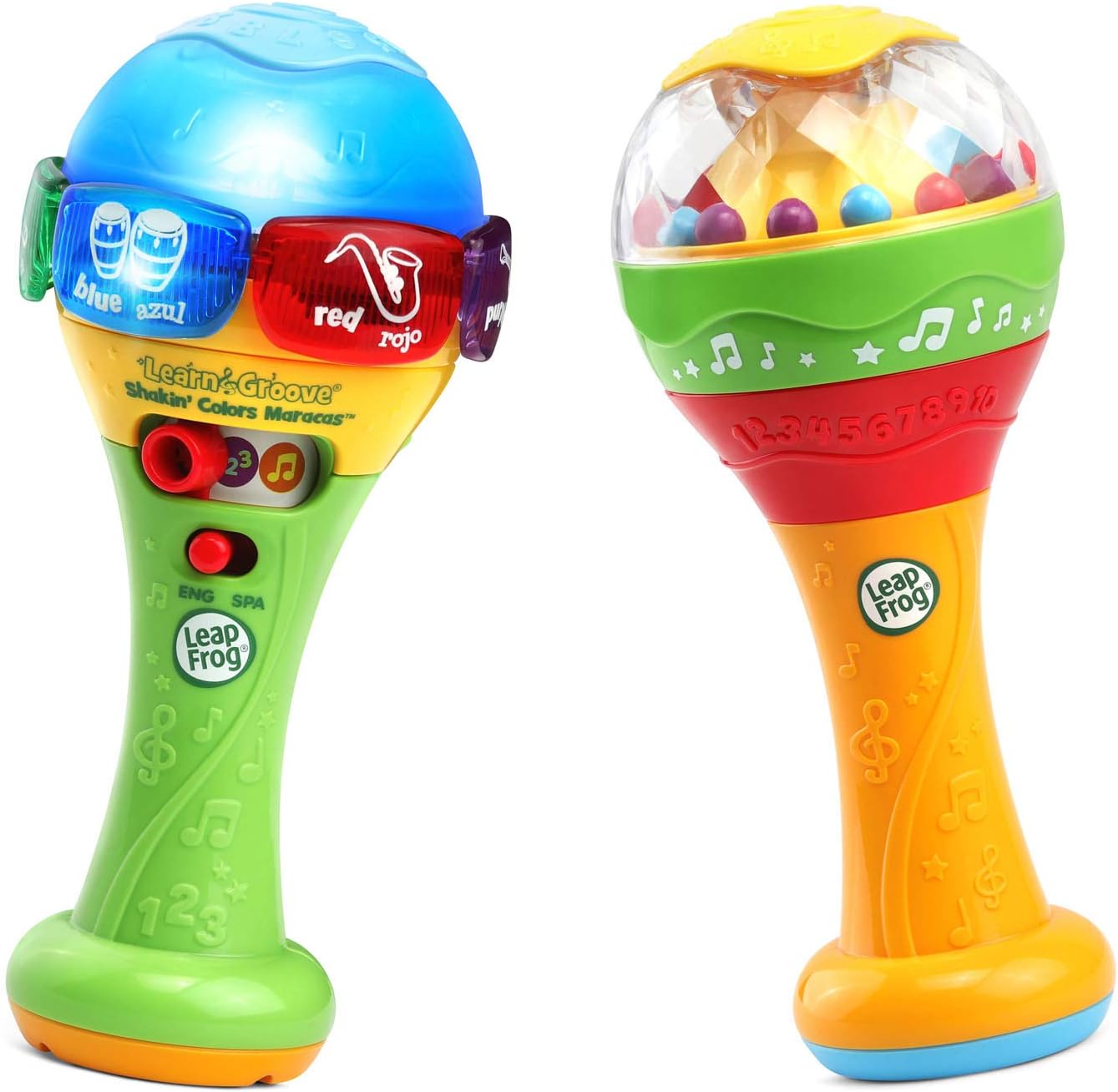LeapFrog Learn and Groove Shakin' Colors Maracas