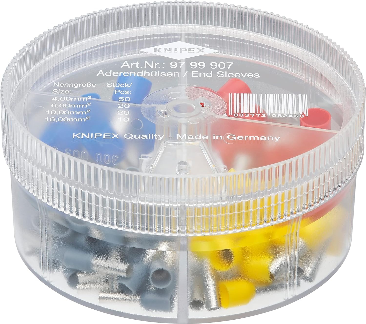 Knipex Assortment Boxes with insulated wire ferrules 97 99 907