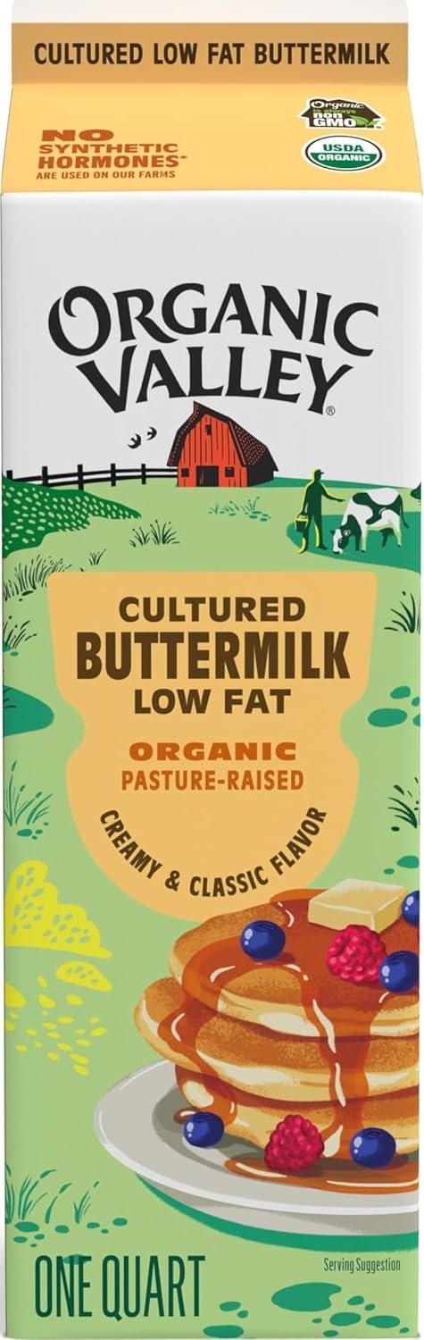 Organic Valley Organic, Cultured Buttermilk 1%, 32 oz