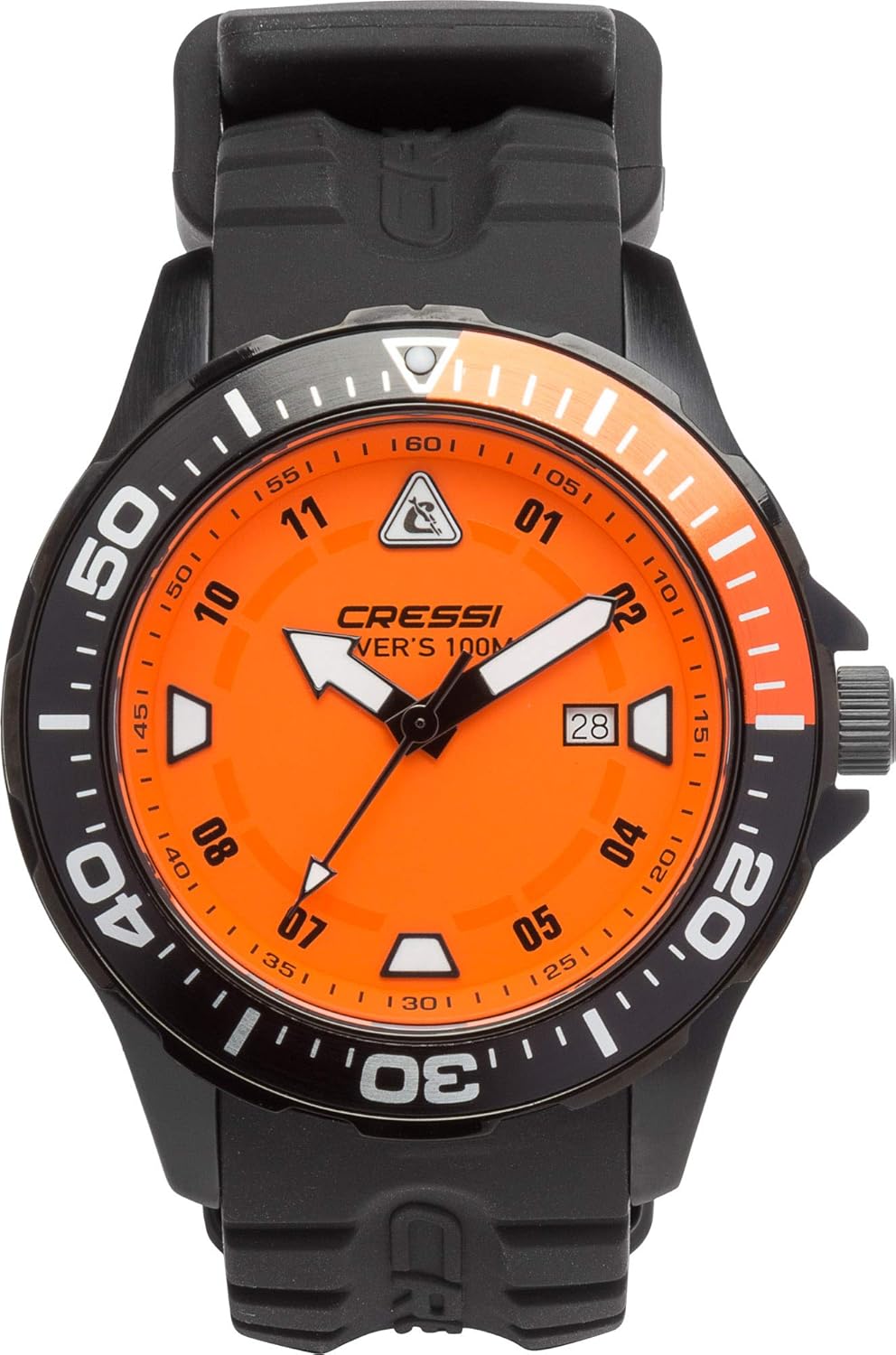 Cressi Manta Watch - Professional Diver Watch 100 m_10 ATM, One Size, Adult Unisex