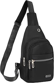 Small Sling Backpack Crossbody Sling Bag, Chest Bag Daypack Fanny Pack Cross Body Bag for Outdoors Hiking Traveling