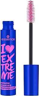 essence | I Love Extreme Volume Mascara Waterproof | Paraben Free | Cruelty Free | Black (Pack of 1, Waterproof)