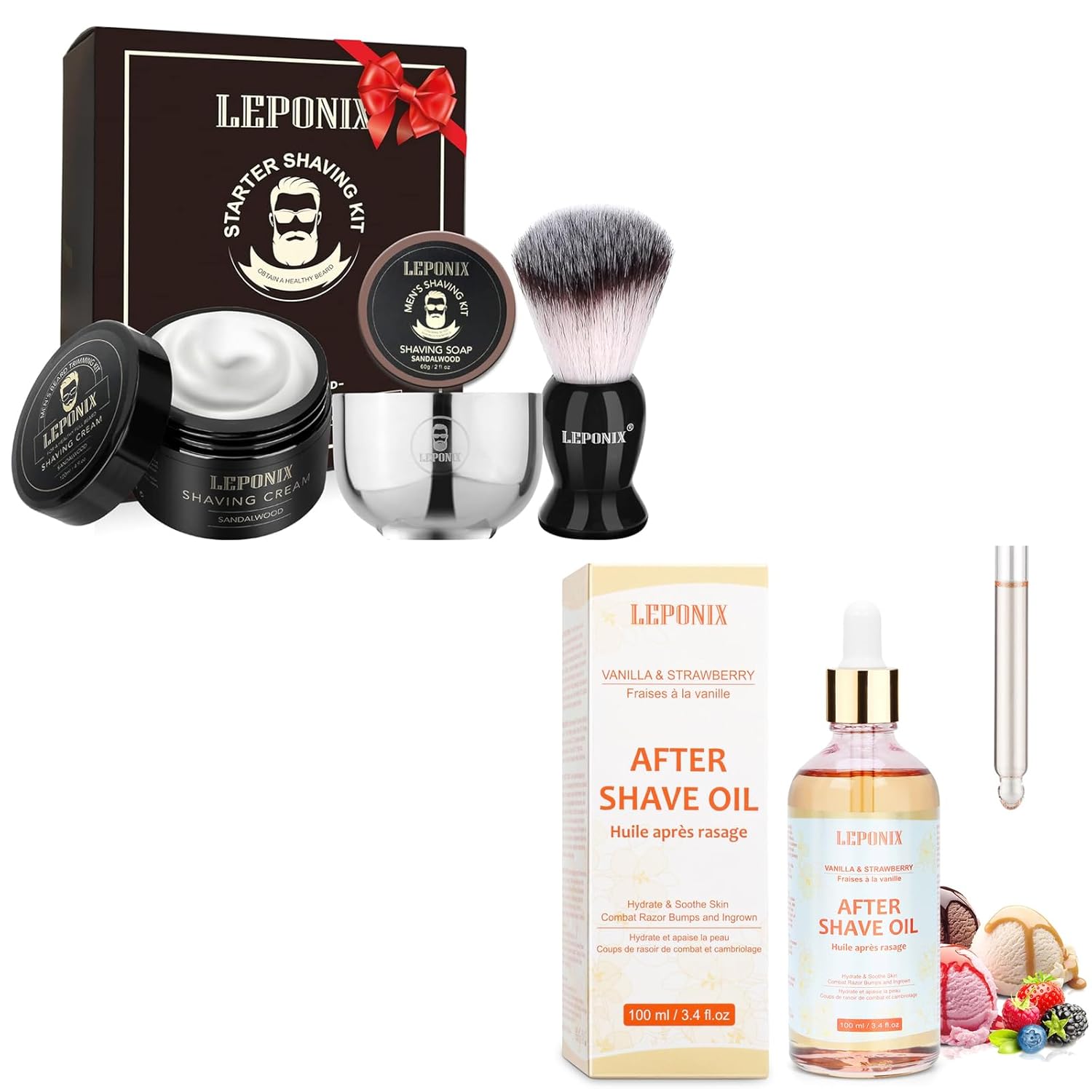 Shaving Kit and After Shave Oil for Women