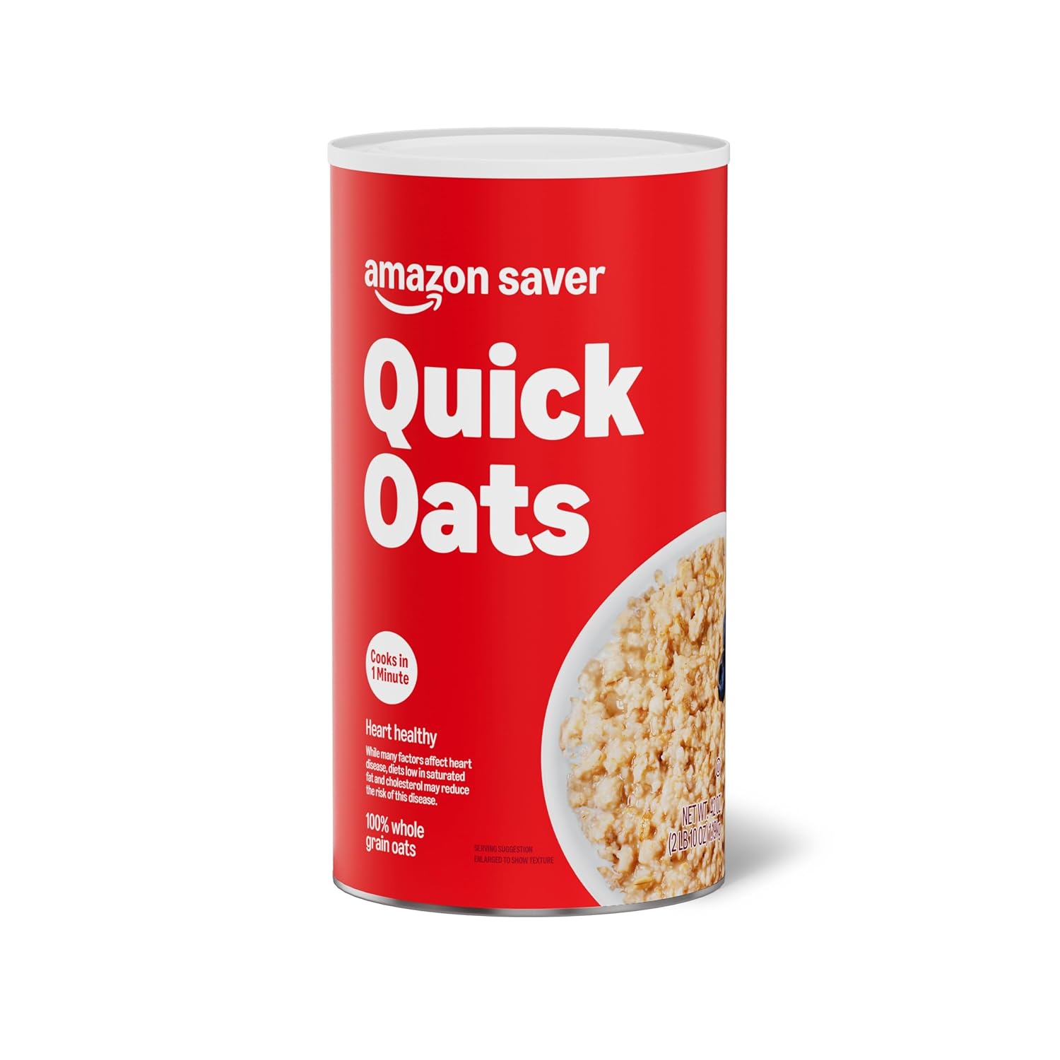 Amazon Saver, Quick Oats, 42 Oz (Previously Happy Belly, Packaging May Vary)