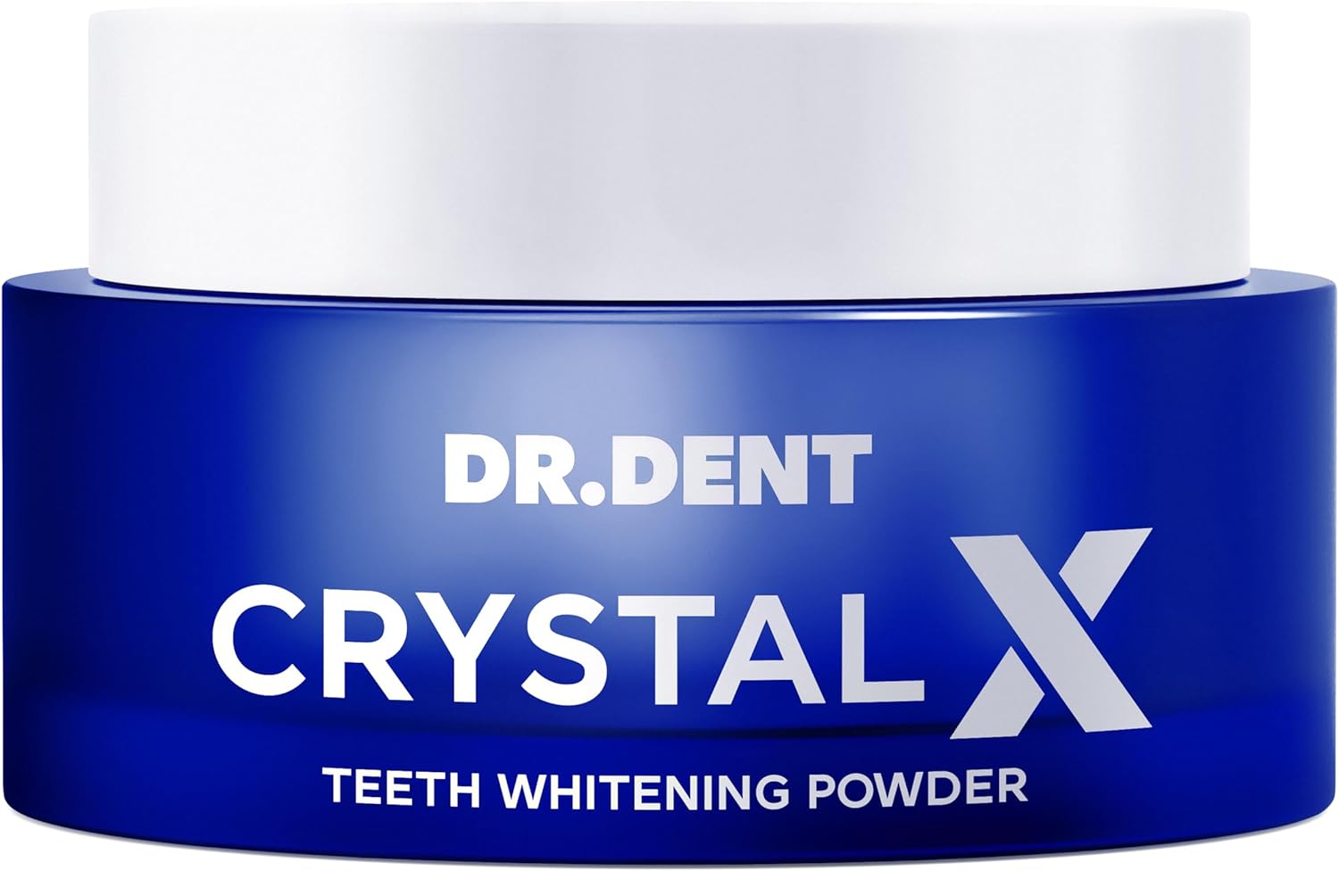 DR.DENT CrystalX Teeth Whitening Powder - Safe for Enamel - Non Sensitive - Removes Years of Stains - 6 Months Supply