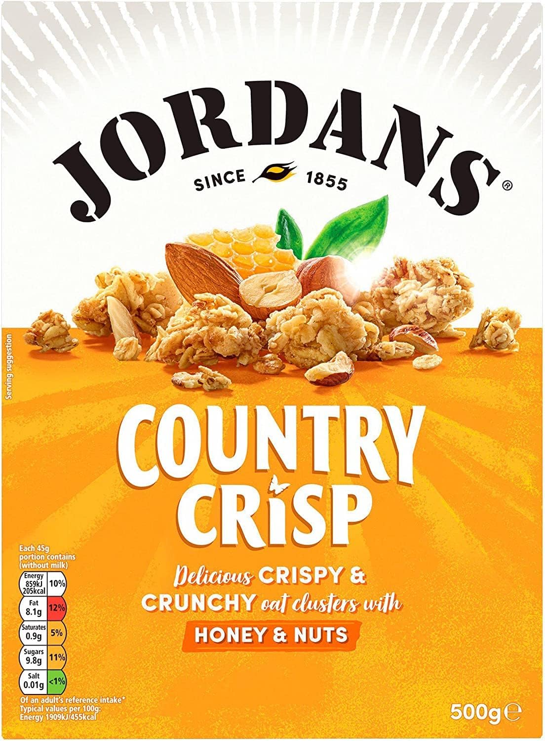 Jordans Country Crisp Honey & Nut, 500g