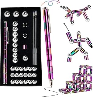 Fidget Pen Toys For Ages 8-13 - Magnetic Pen Magnets For Kids - Teen Girl Boy Gift Trendy Stuff - Gift For Teenage Boys Girls - Cool Things Toy For Boy Age 8-12 - Gift For 10 11 12 13 14 Year Old Girl