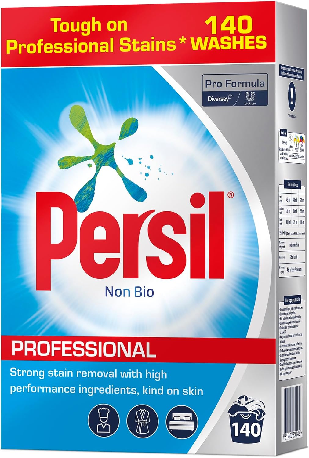 Persil PF.Non Bio Washing Powder 140 Washes 8.4kg - NEW MIGRATION 2023