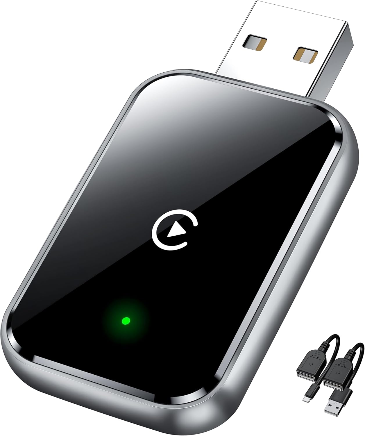 REYTID Wireless CarPlay Adapter for Apple,Convert Wired to Wireless iPhone CarPlay Adapter,Plug and Play, No Latency, Mini Apple Car Play Dongle for Cars from 2016 and iOS 10+ (Black)