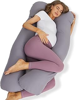 ZZZhen Pregnancy Pillows (Grey, 56 x 31 Inch)