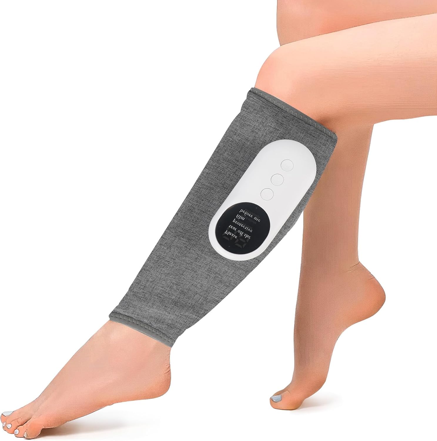 Cordless Leg Massager, Calf Massager, Rechargeable Ankle Wraps Air Compression Massager, 3 Modes and 3 Intensities, Relieve Leg Muscle Pain, Promote Blood Circulation