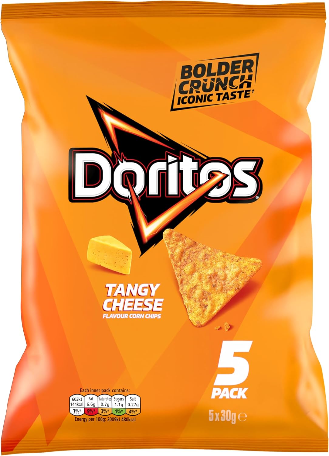 DORITOS TANGY CHEESE 30GX5PK