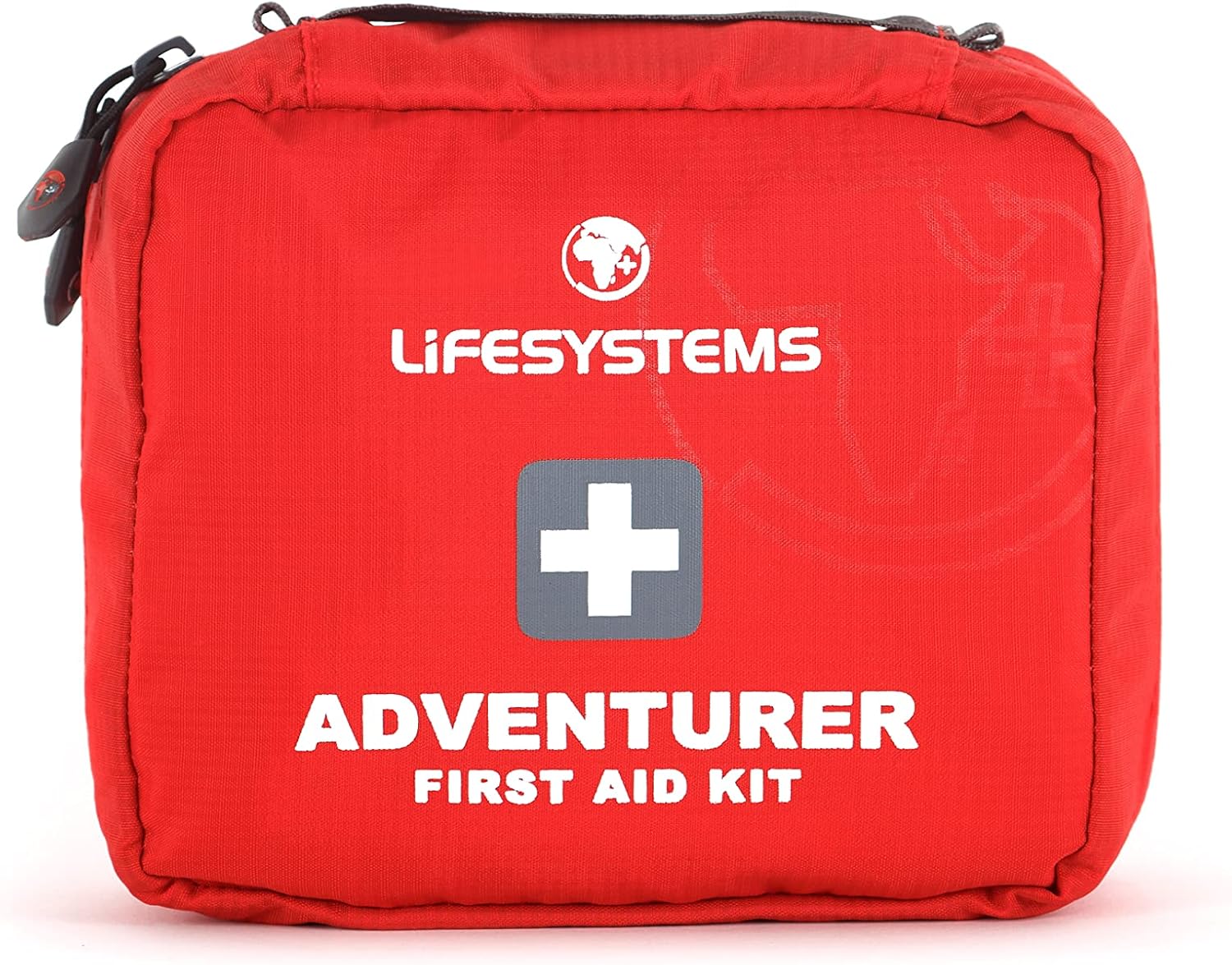 Lifesystems Adventurer First Aid Kit, CE Certified Contents, Specifically Designed for Outdoor and Travel,Red