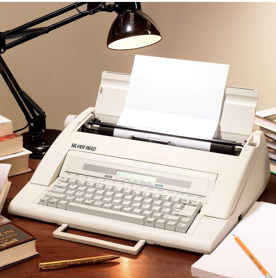 Chums Silver Reed Deluxe Electronic Typewriter with LCD display Multi