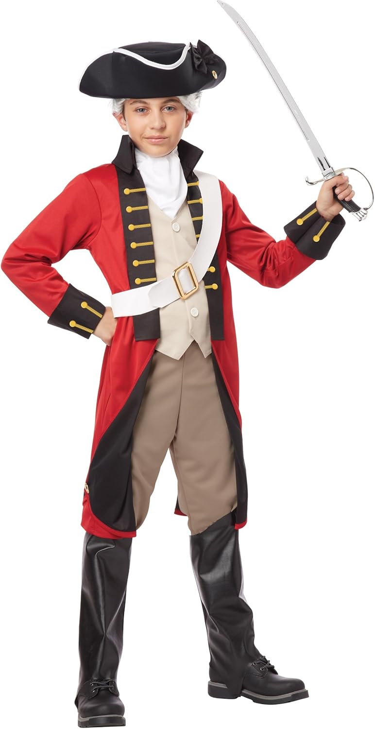 California Costumes Boys British Redcoat Costume X-Large (12-14)