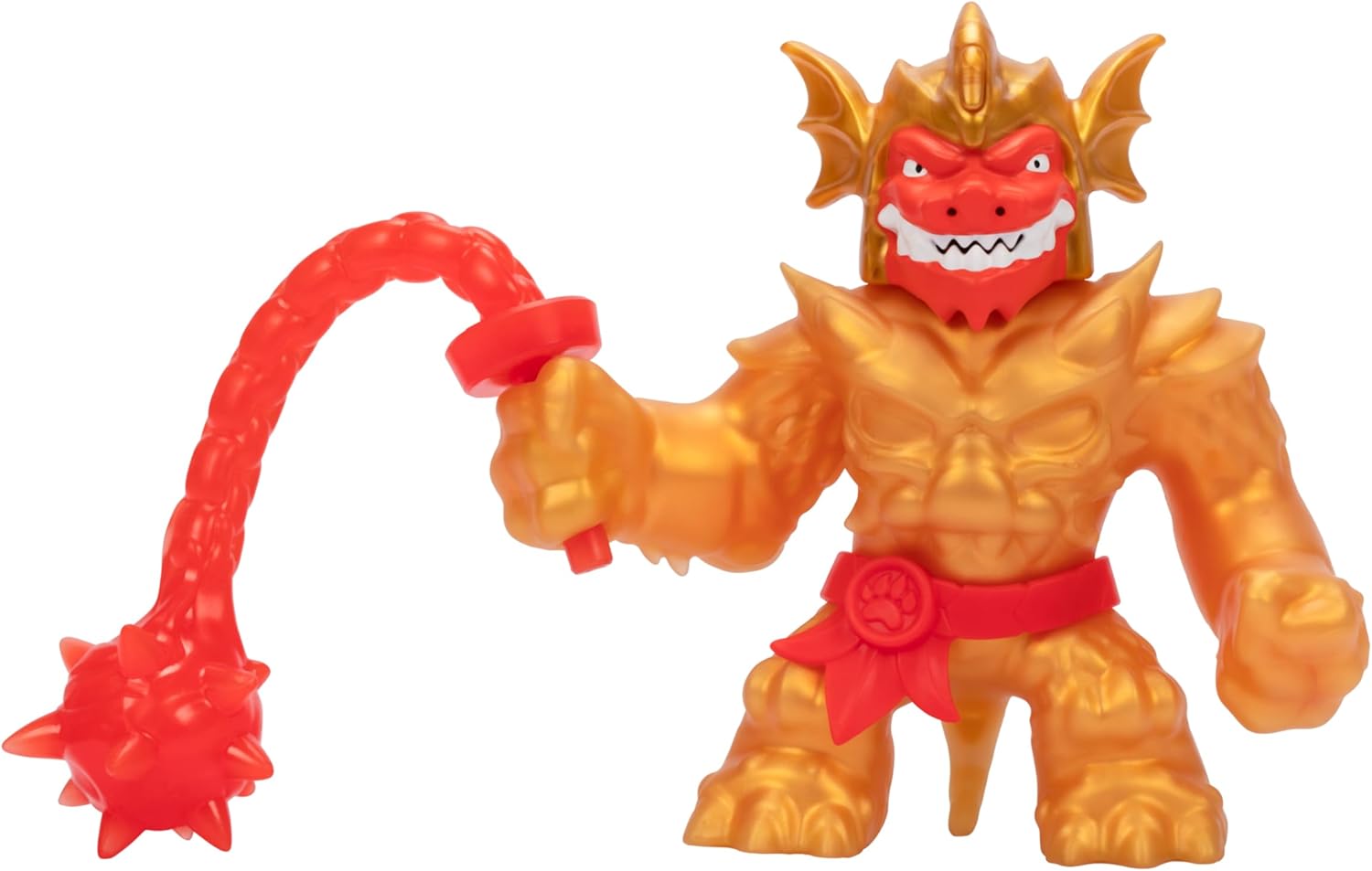 Heroes of Goo Jit Zu Stretch Strikers Deluxe Hero Pack Blazagon, Stretchy Action Figure with 20+ Awesome Battle Sounds