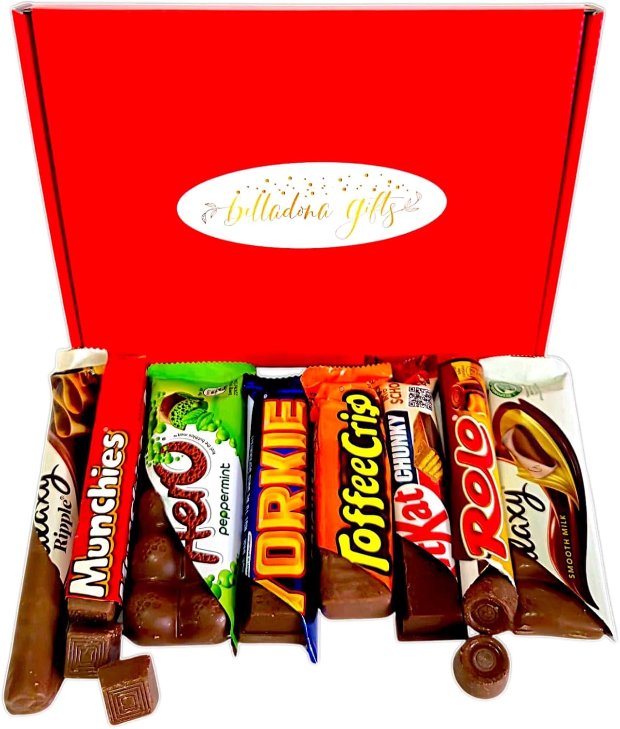 Chocoholics Rejoice | Make Every Occasion Sweeter With Our 8 Full Sized Chocolate Bars | Send Sweetness Through Letterbox Gifts For Kids | Him | Her |