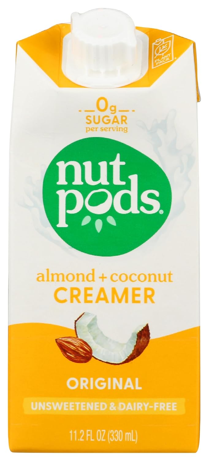 nutpods Creamer Diary Free Original, 11.2 fl oz (BHBUST051718A3599)