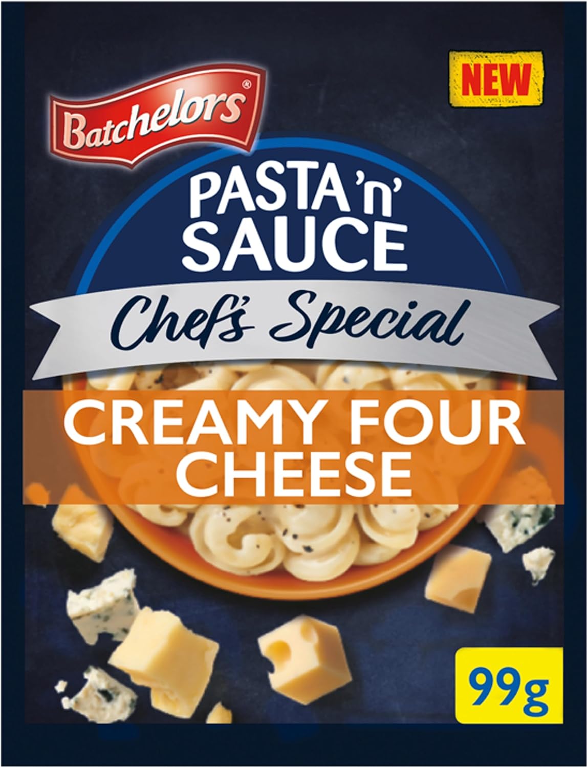 Batchelors Pasta 'n' Sauce Creamy Four Cheese Pasta Ready Meal, 99 g
