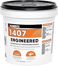 ROBERTS 1407-1 Engineered Wood Flooring Adhesive, 1 Gallon , Beige