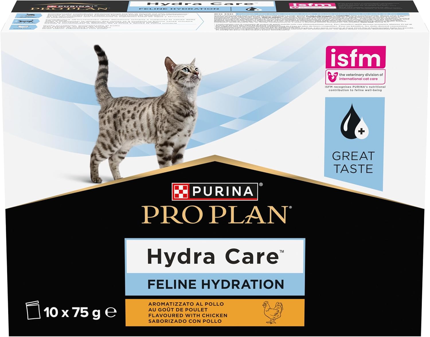 PRO PLAN HC Hydra Care Cat Supplements 10x75g
